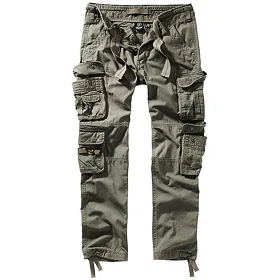 kalhoty plátěné BRANDIT Pure slim fit S