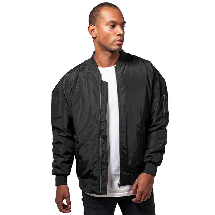 bunda pánská (bomber) URBAN CLASSICS - TB1619-black XL